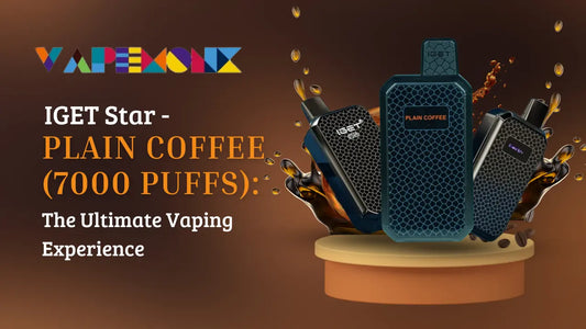 IGET Star - Plain Coffee (7000 Puffs)