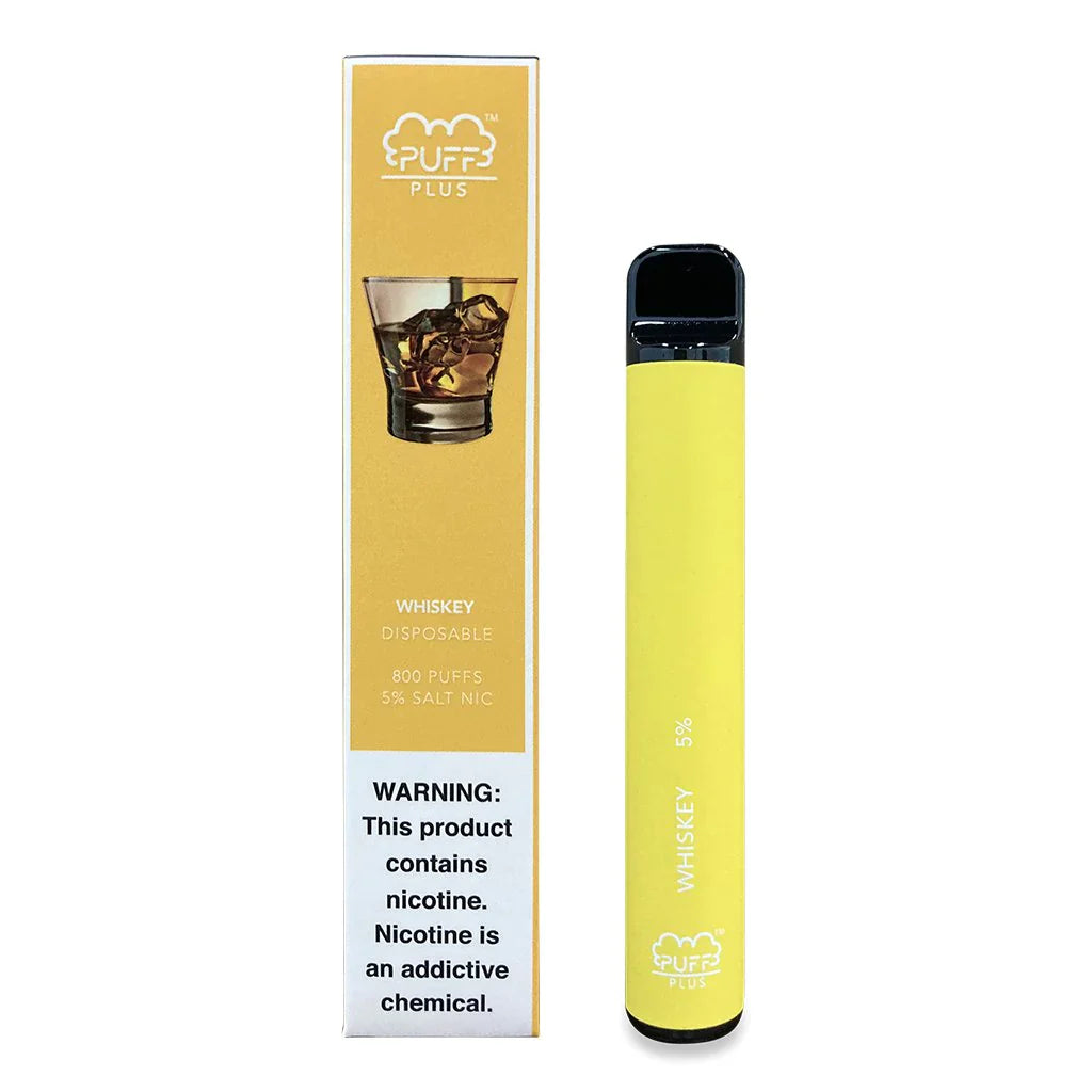 Puff Plus Whiskey (800 Puffs)