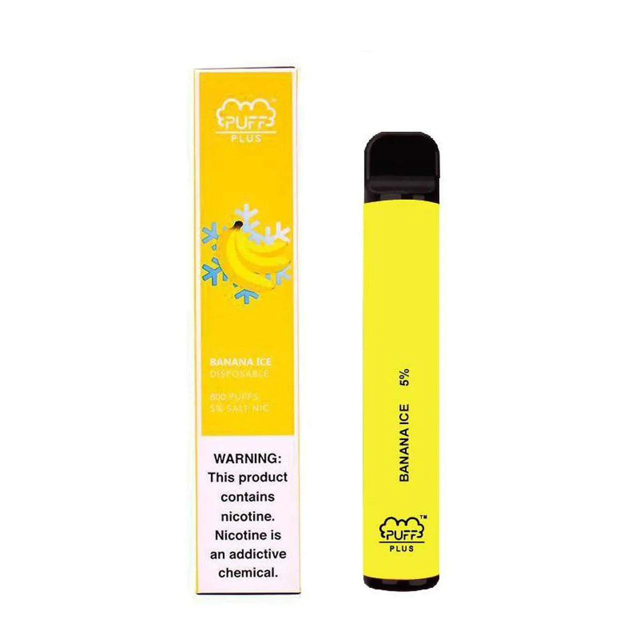 Puff Plus Banana Ice (800 Puffs)