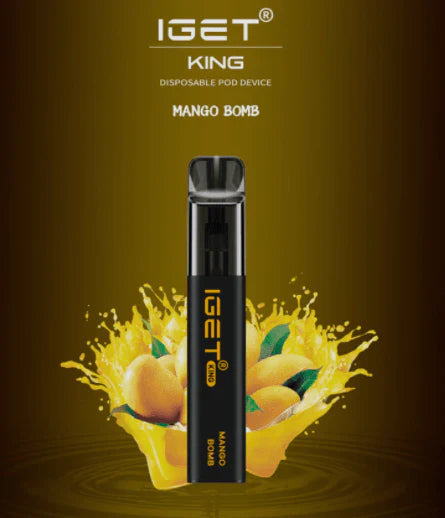 IGET King Vape - Mango Bomb (2600 Puffs)