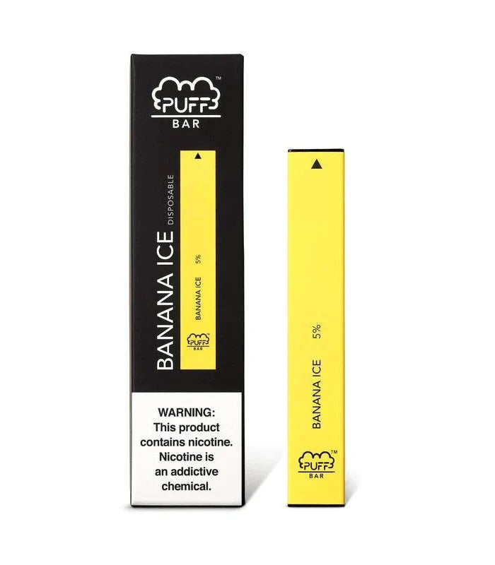 Puff Bar Disposable Device Banana Ice