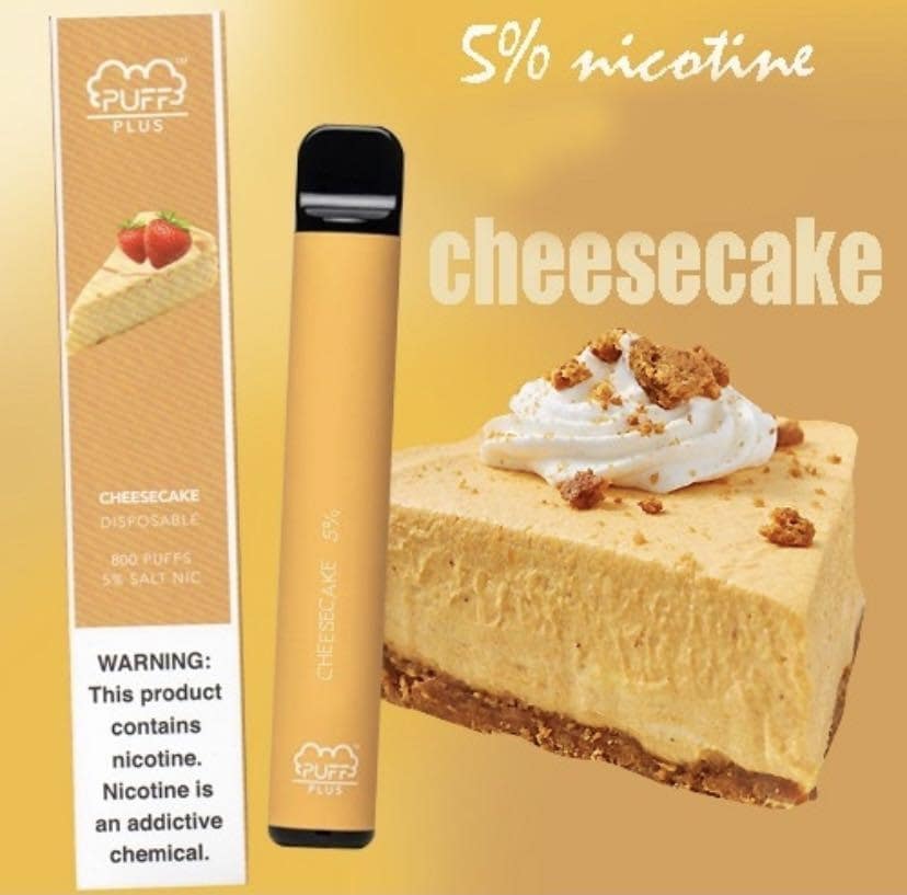Puff Plus Cheesecake (800 Puffs)