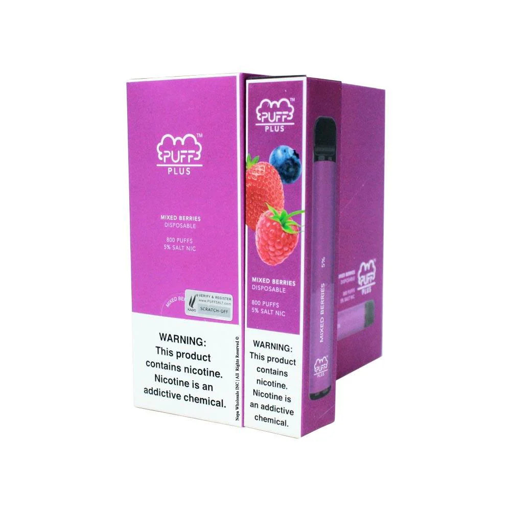Puff Plus Mixed Berries (800 Puffs)