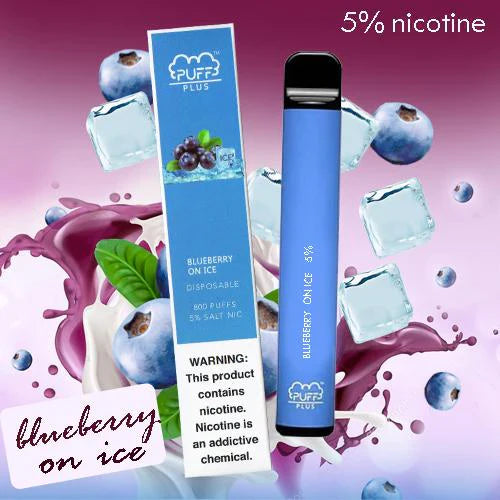 Puff Plus Blueberry on Ice (800 Puffs)
