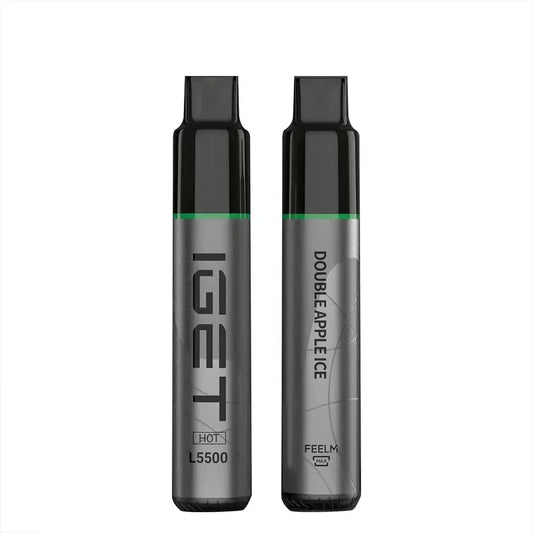 IGET HOT - Double Apple Ice (5500 Puffs)