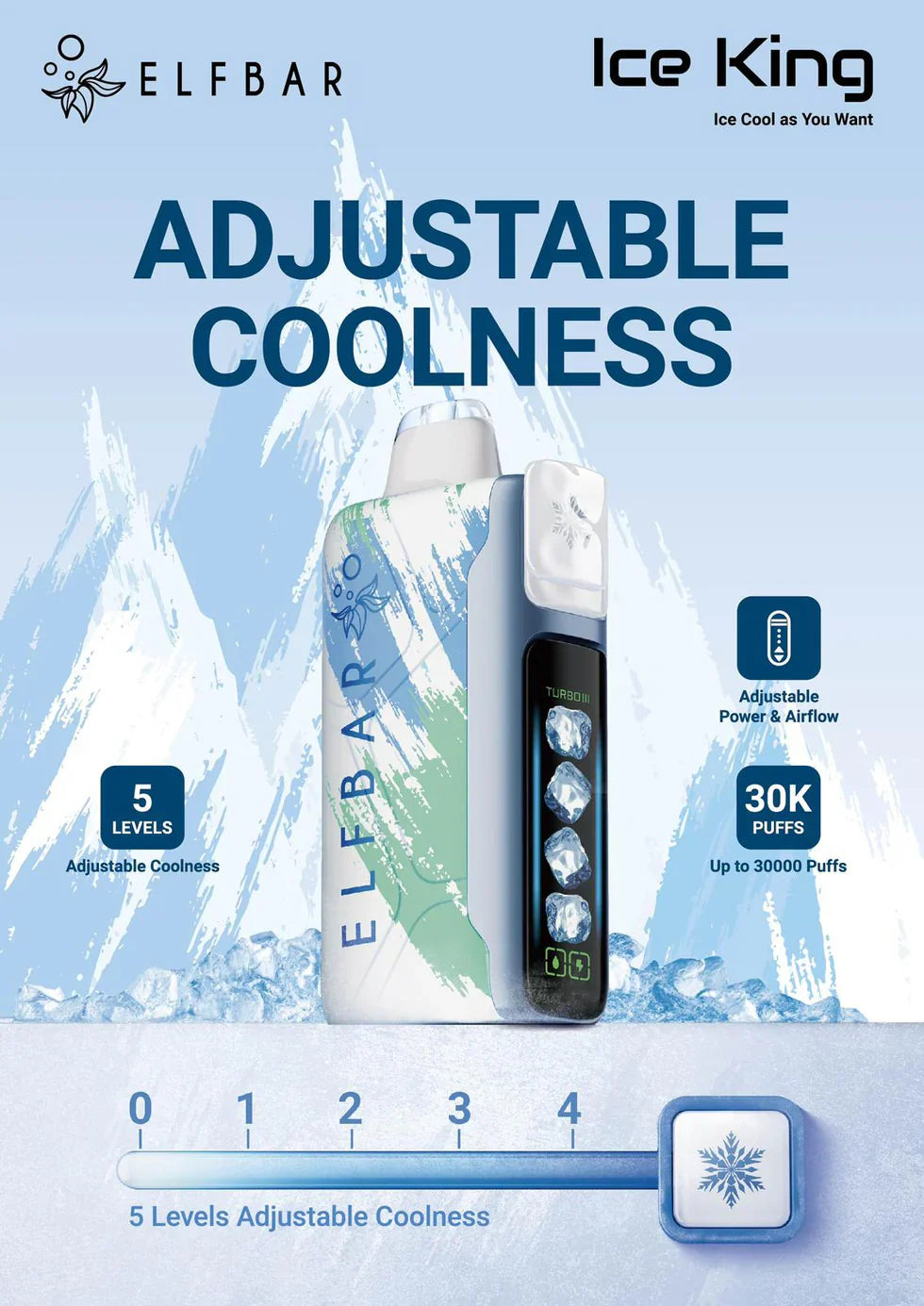 ELF BAR ICE KING 30K