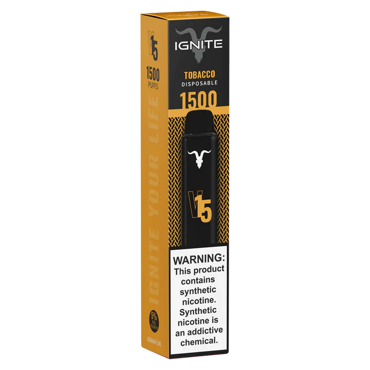 Ignite V15 Vape Pen Tobacco (1500 Puffs)