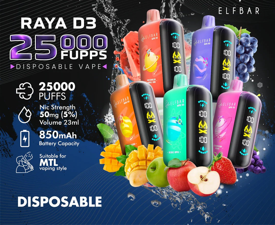 ELF BAR RAYA D3 25K