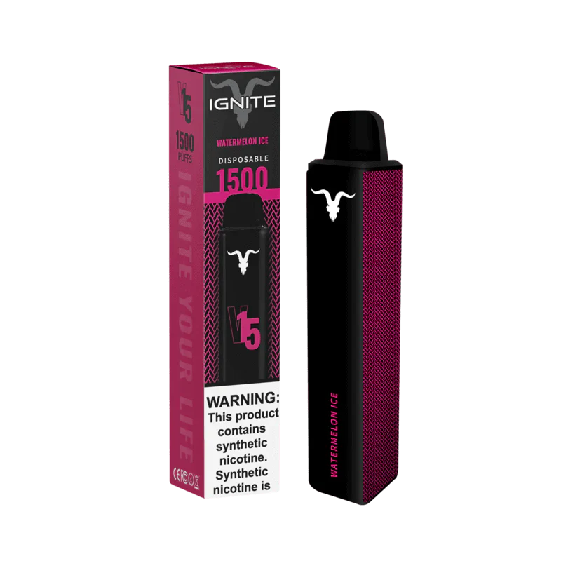 Ignite V15 Vape Pen Watermelon Ice (1500 Puffs)