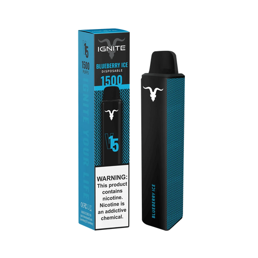 Ignite V15 Vape Pen Blueberry Ice (1500 Puffs)