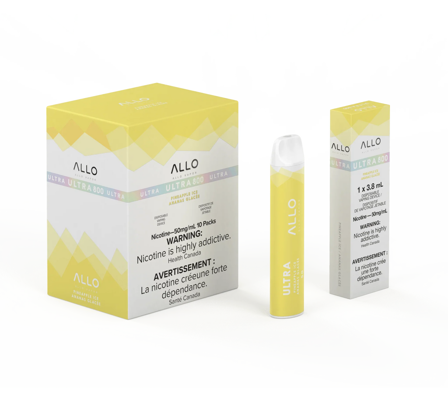 Allo Ultra Pineapple Ice Disposable (800 Puffs)