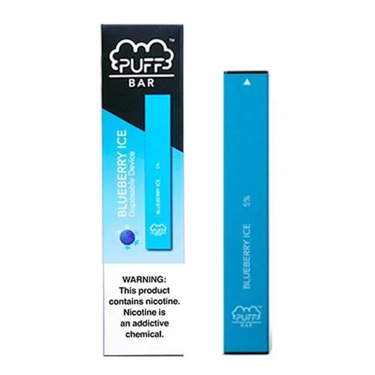 Puff Bar Disposable Device Blueberry Ice