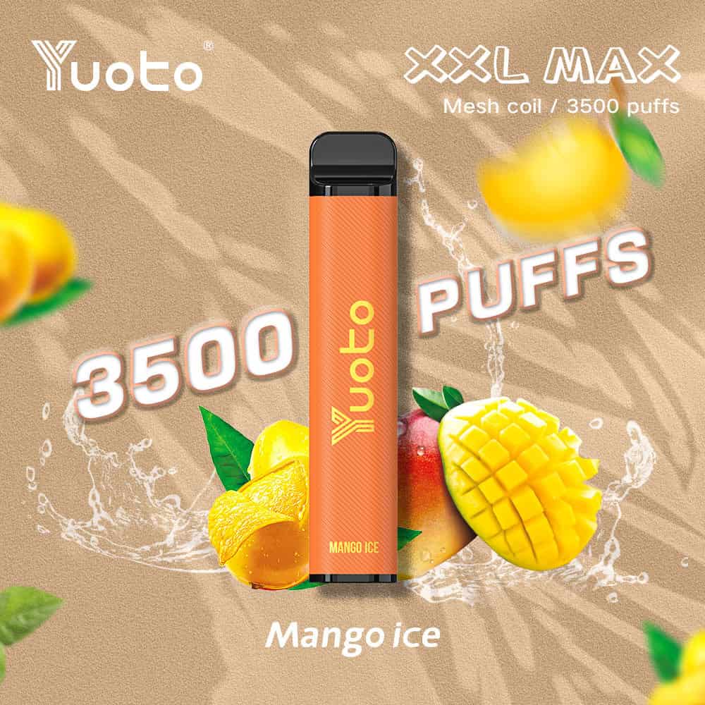Yuoto XXL MAX Mango Ice (3500 Puffs)VapeMonk
