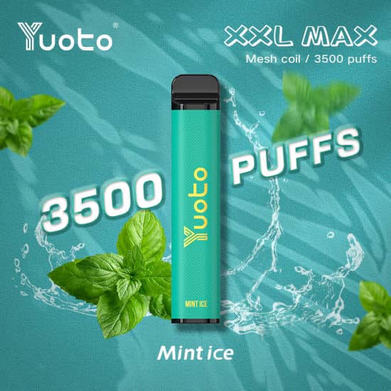 Yuoto XXL MAX Mint Ice (3500 Puffs)VapeMonk
