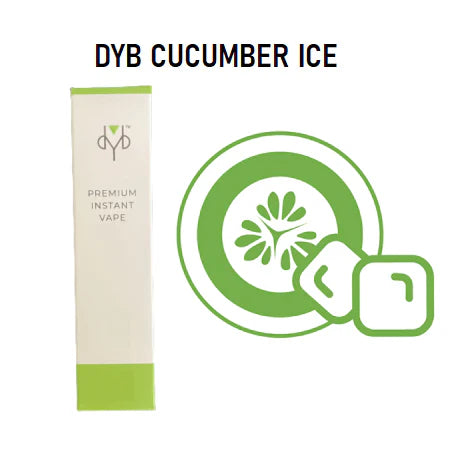 DYB Vape Cucumber Ice Disposable