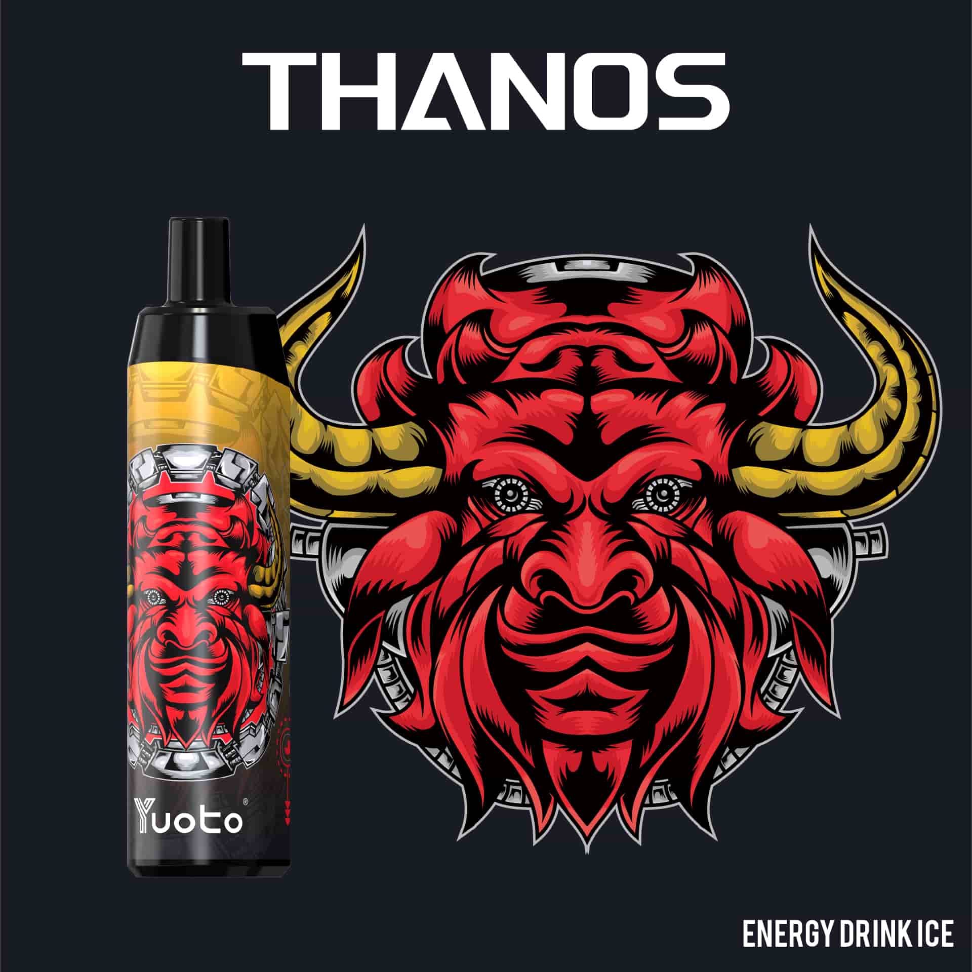 Yuoto Thanos - Energy Drink Ice (5000 Puffs)VapeMonk