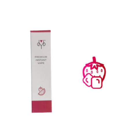 DYB Vape Iced Strawberry Disposable
