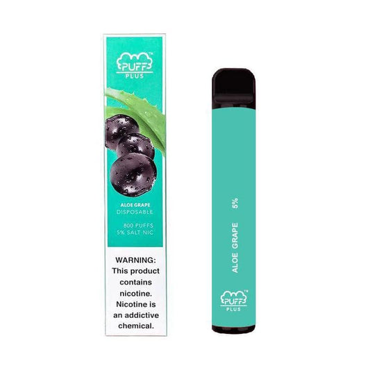 Puff Plus Aloe Grape (800 Puffs)