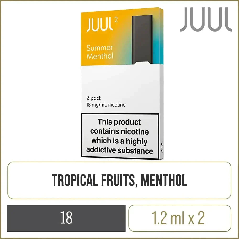 JUUL2 Summer Menthol Pods (2 Pods)VapeMonk