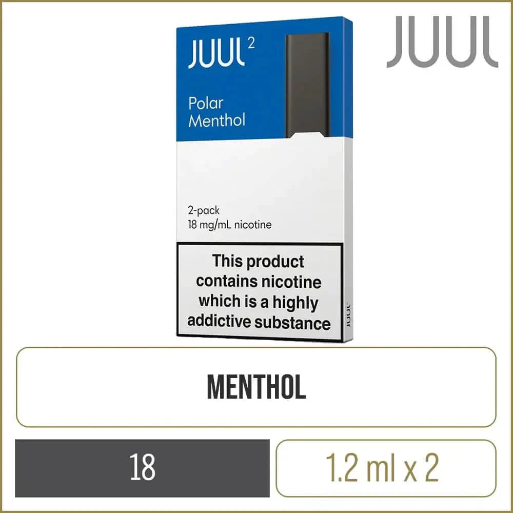 JUUL2 Polar Menthol Pods (2 Pods)VapeMonk