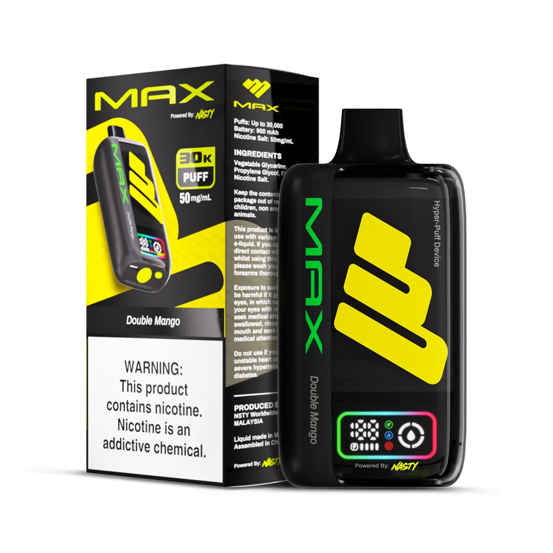 NASTY MAX 30000 PUFFS DISPOSABLE VAPE Double Mango