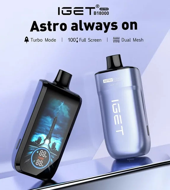 IGET ASTRO B18000 PUFFS DISPOSABLE VapeMonk