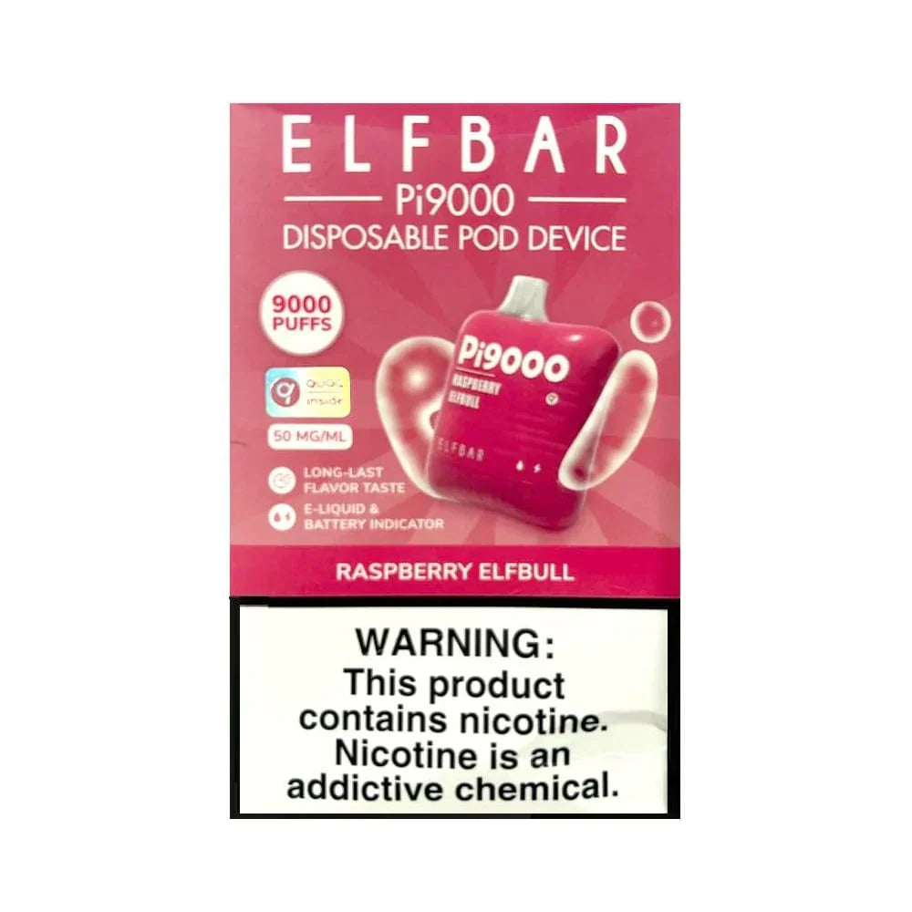 ELF BAR Pi9000 - Raspberry ElfBull (9000 Puffs)VapeMonk