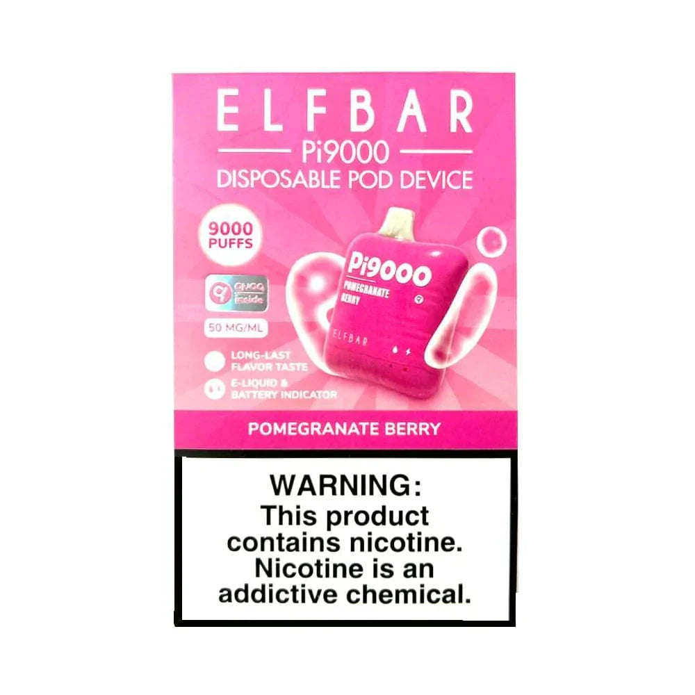 ELF BAR Pi9000 - Pomegranate Berry (9000 Puffs)VapeMonk