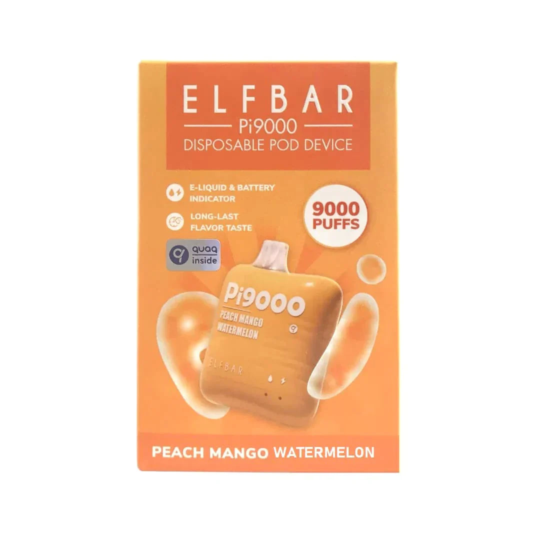 ELF BAR Pi9000 - Peach Mango Watermelon (9000 Puffs)VapeMonk