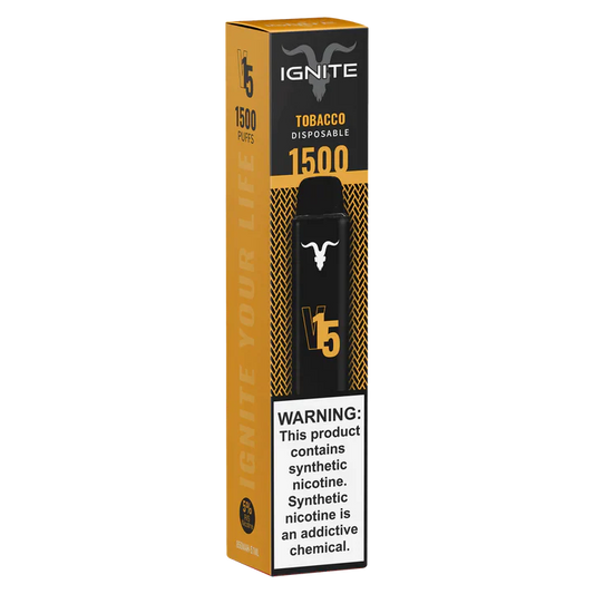 Ignite V15 Vape Pen Tobacco (1500 Puffs)