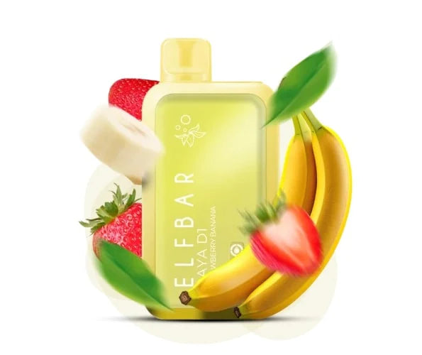 Elfbar Raya D1 Strawberry Banana (13000 Puffs)