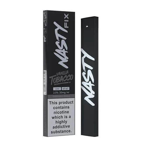 Nasty Fix Vanilla Tobacco Disposable Vape