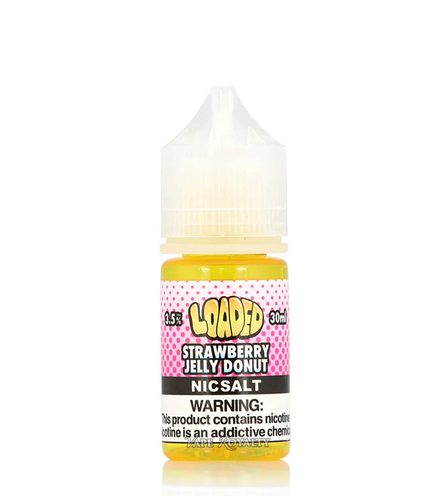 Loaded Nic Salts Strawberry Jelly Donut