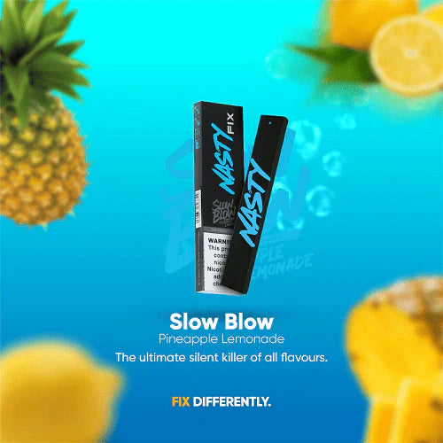 Nasty Fix Slow Blow Pineapple Lemonade Disposable Vape